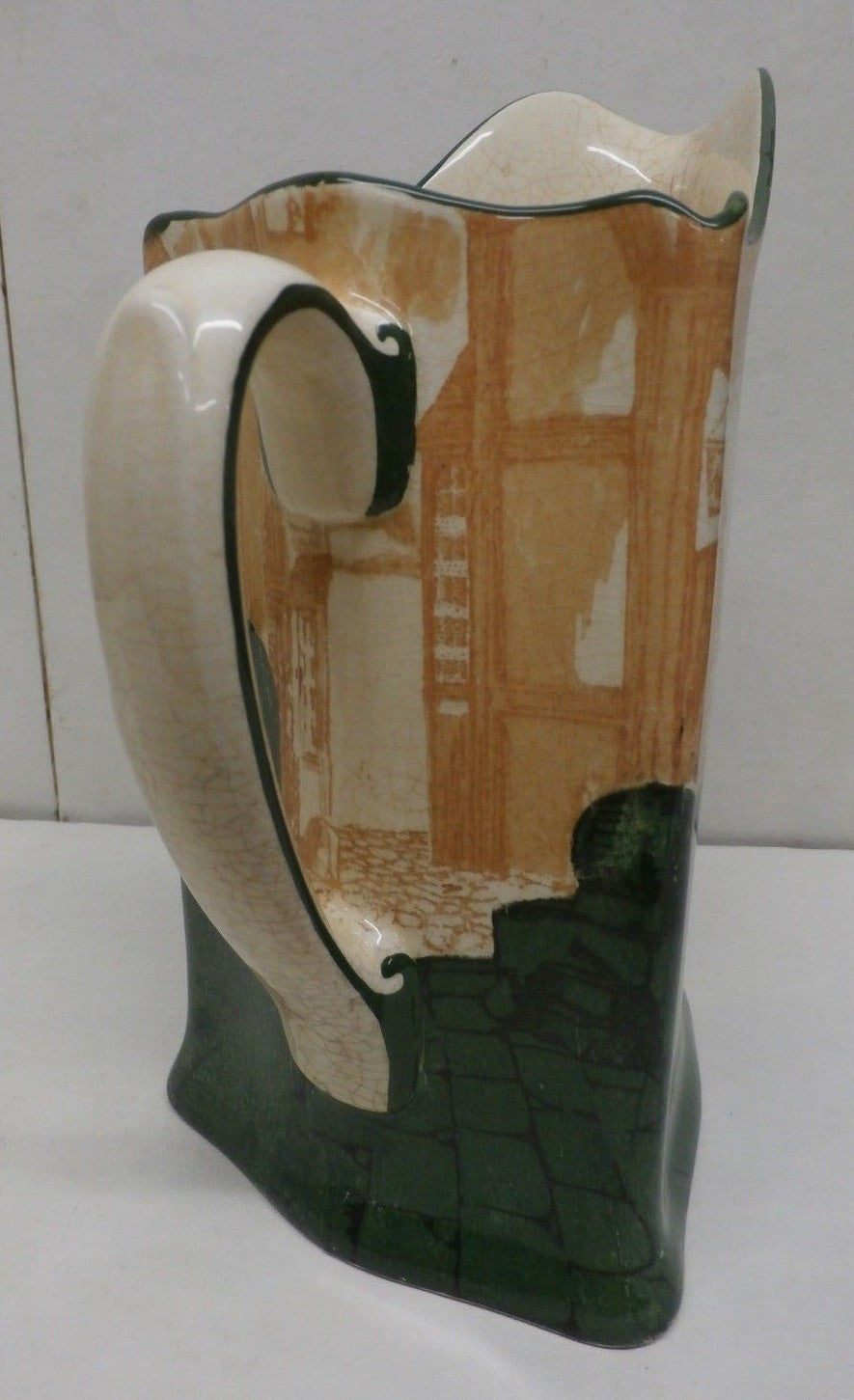 1906 Royal Doulton Monks In Cellar signed Noke Large Jug Beckett Shape Pitcher