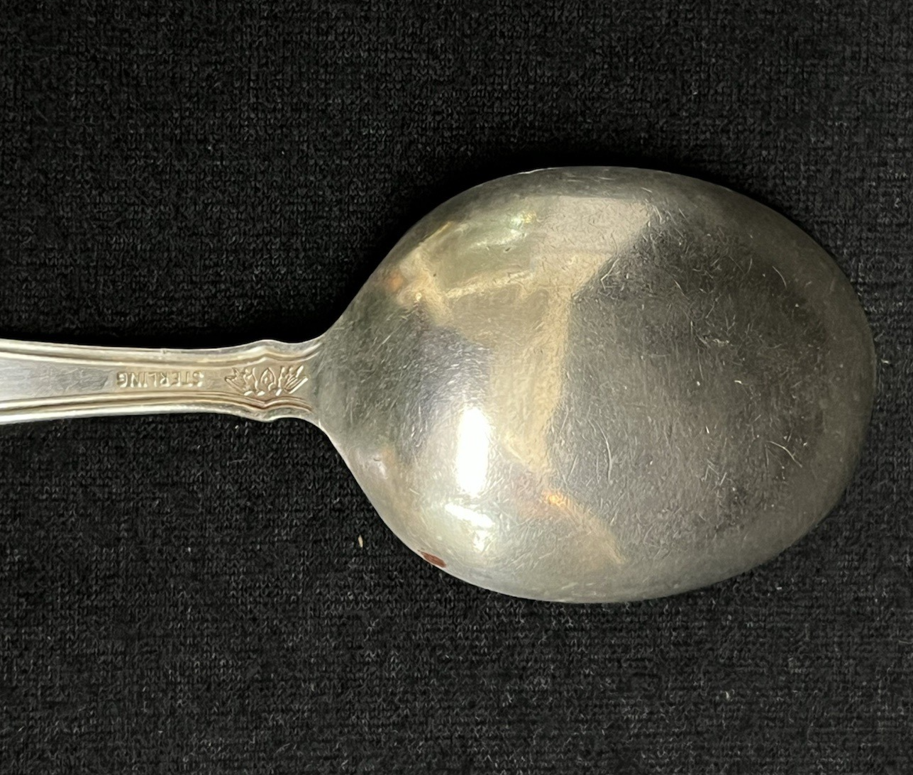 Roger Williams by Baker Manchester Baby Spoon & Fork Set, Engraved 30.56g