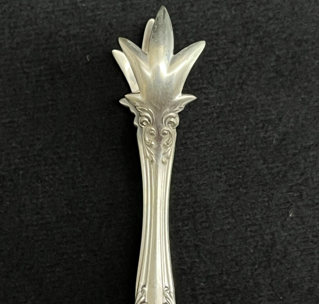 Melrose by Gorham 27.34g Sterling Silver Sugar Tongs 4"