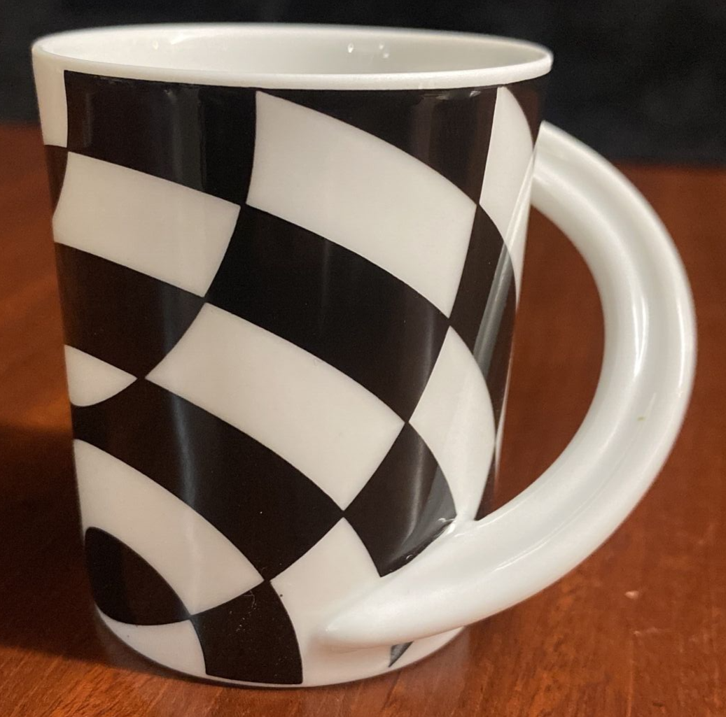 Pair Rosenthal Jan Van der Vaart Studio Line Espresso Coffee Cup & Saucer BH176