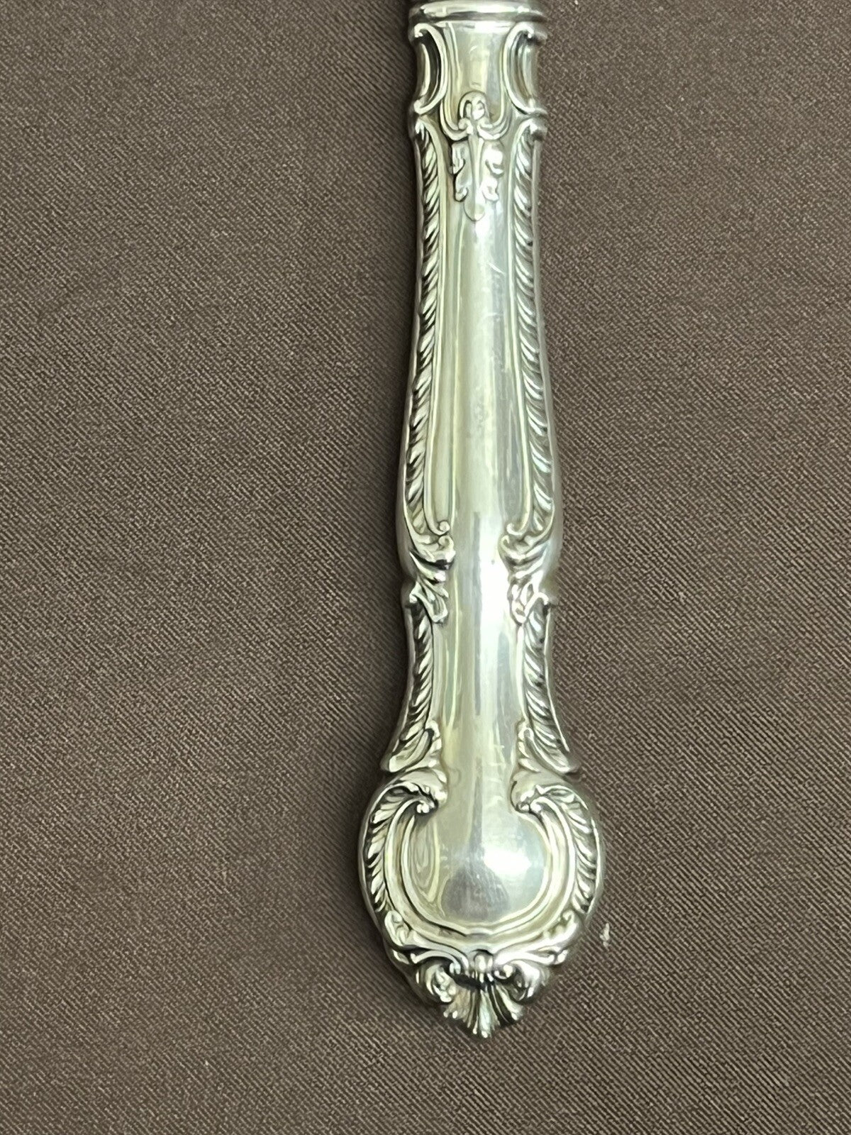 Gorham English Gadroon 8 7/8" New French Hollow Knife 64.5g each Beveled Blade