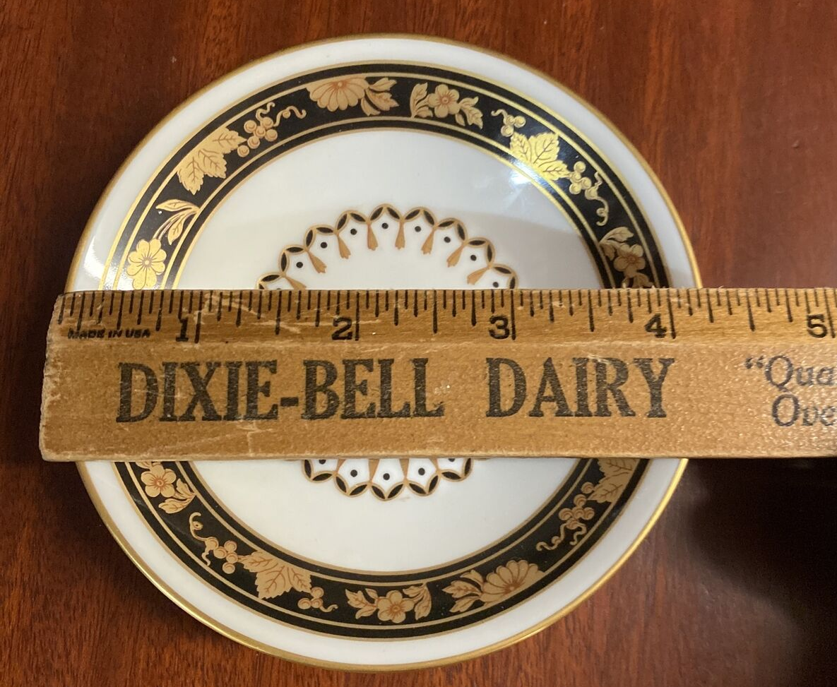 Richard Ginori Pincio Blak Black Place Setting Dish Set Of 6