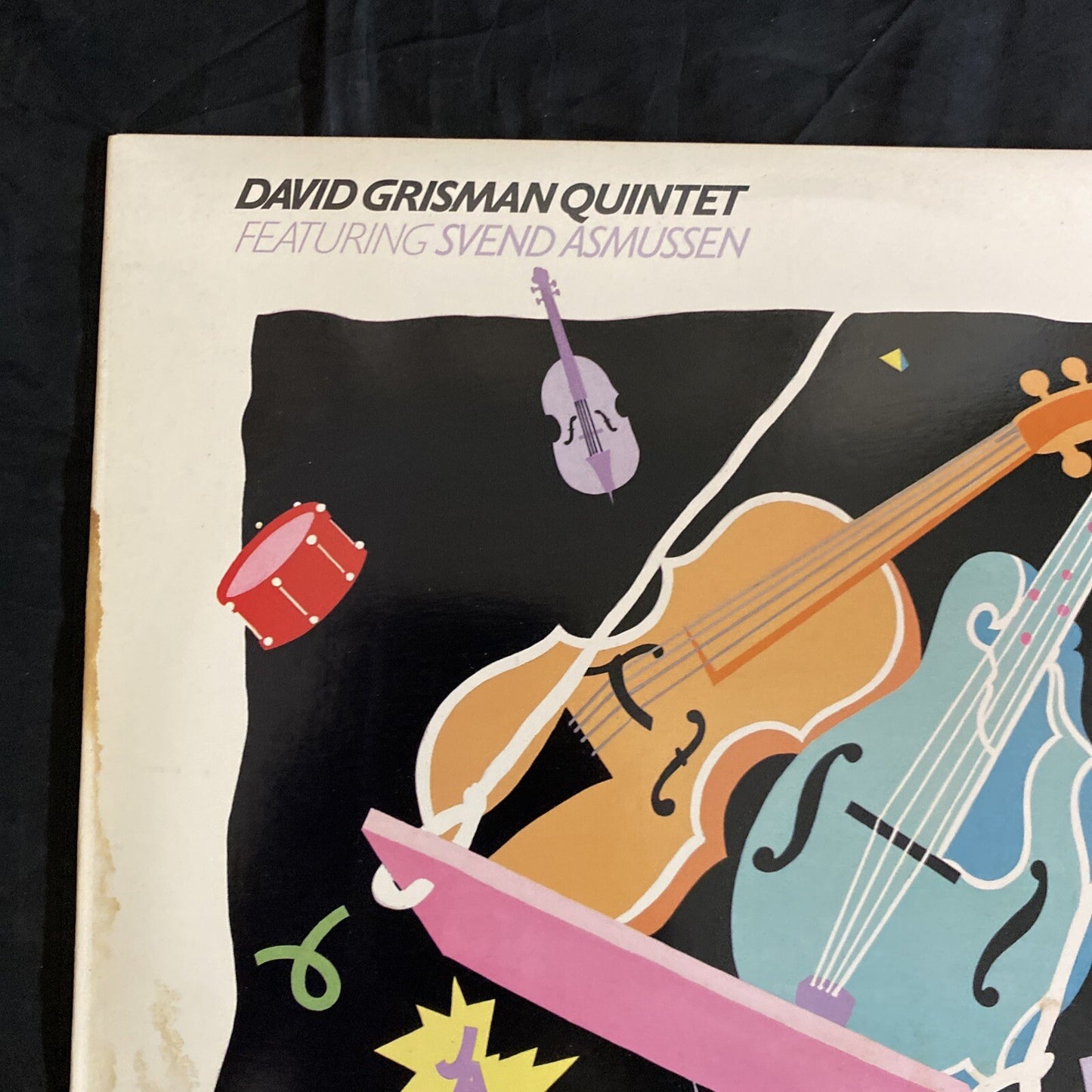 PROMO DAVE GRISMAN QUINTET W/SVEND RASMUSSEN SWINGIN WITH SVEND NM/VG++