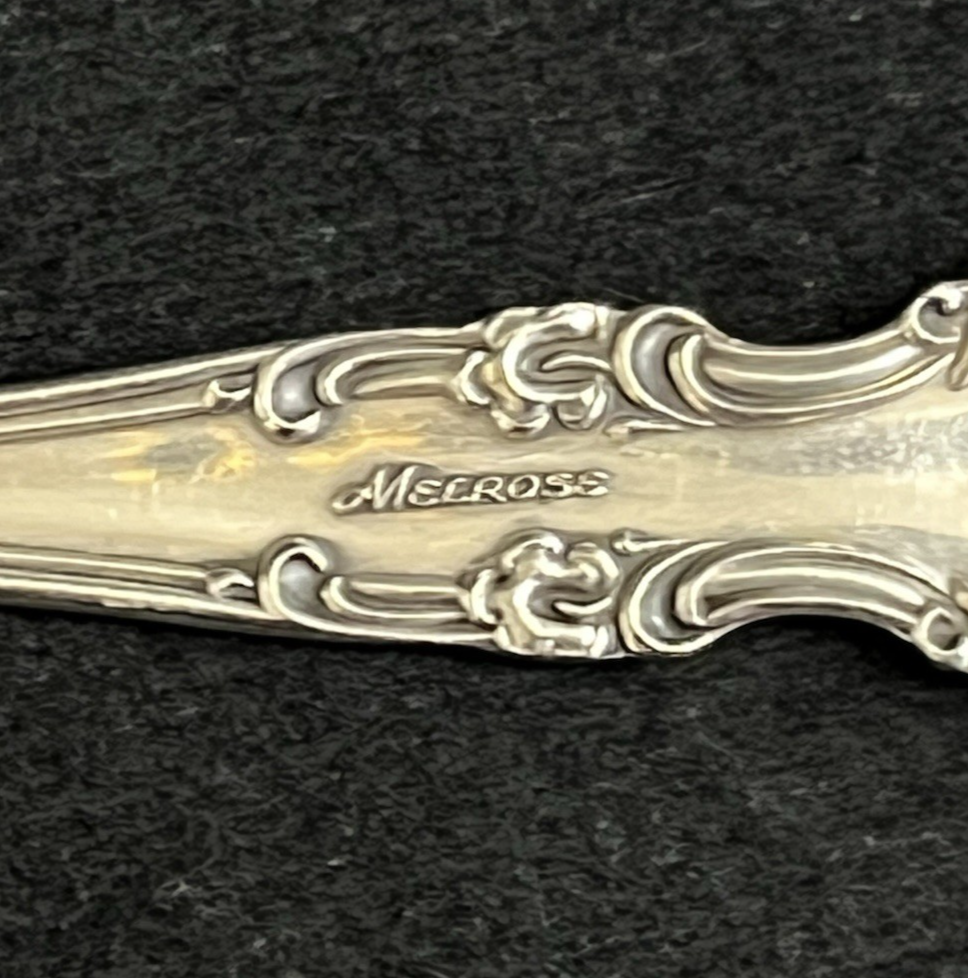 Melrose by Gorham 35.76g Sterling Silver Sugar Shell 6 1/8 in