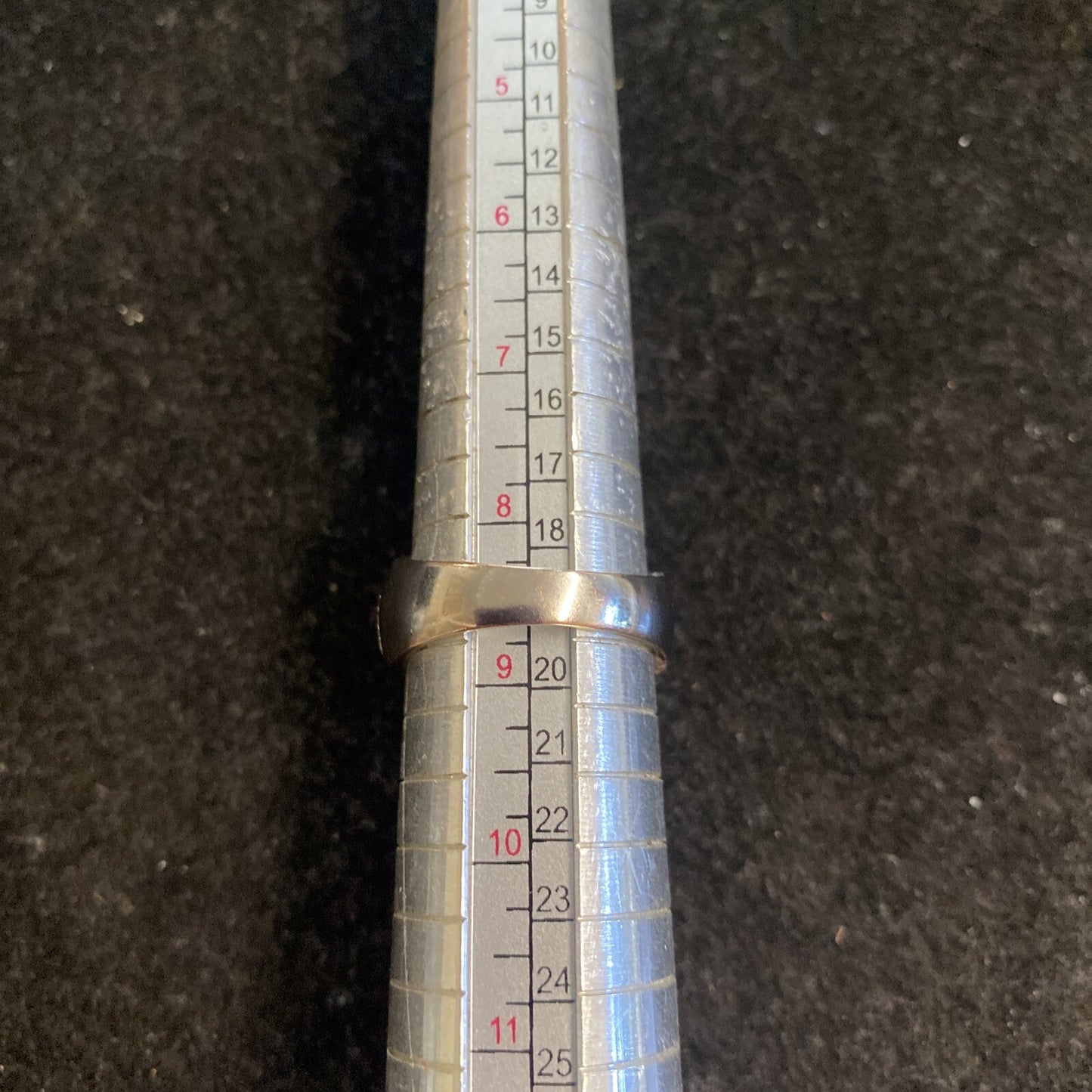 Sterling Silver 925 Dome Ring SZ 8.5 5.7g