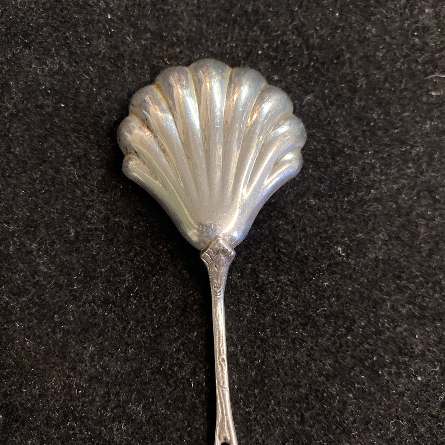 Sterling Silver Widmann Hildesheimer 5" Scalloped Spoon 15.4g
