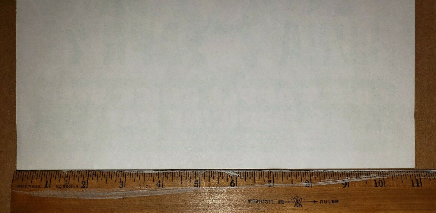 Band "X"  La Luna- Portland, OR. 4/23/1994 Concert Poster Hand Bill