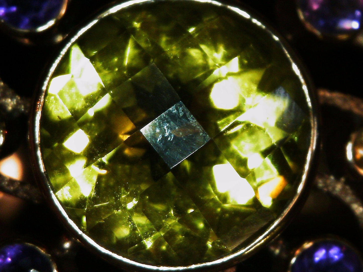 Nicky Butler RAJ Collection Limited Edition MultiGem 6 1/4" Cuff Bracelet Bronze