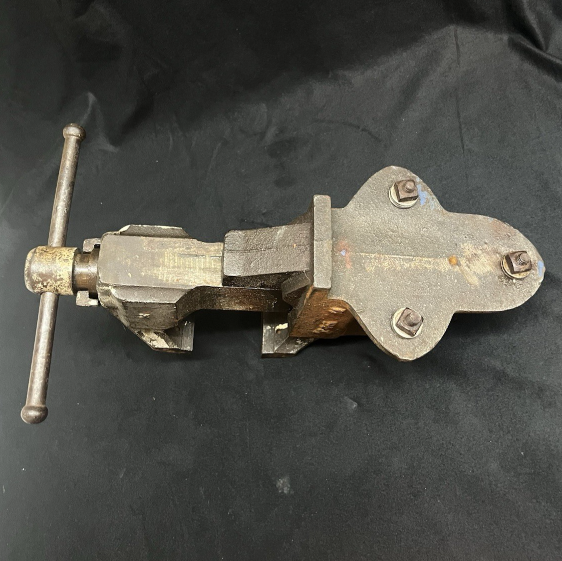 Vise, CHAS. PARKER & Co., Vintage No. 953-1/2 Bench Vise, Weighs 36 lbs., USA
