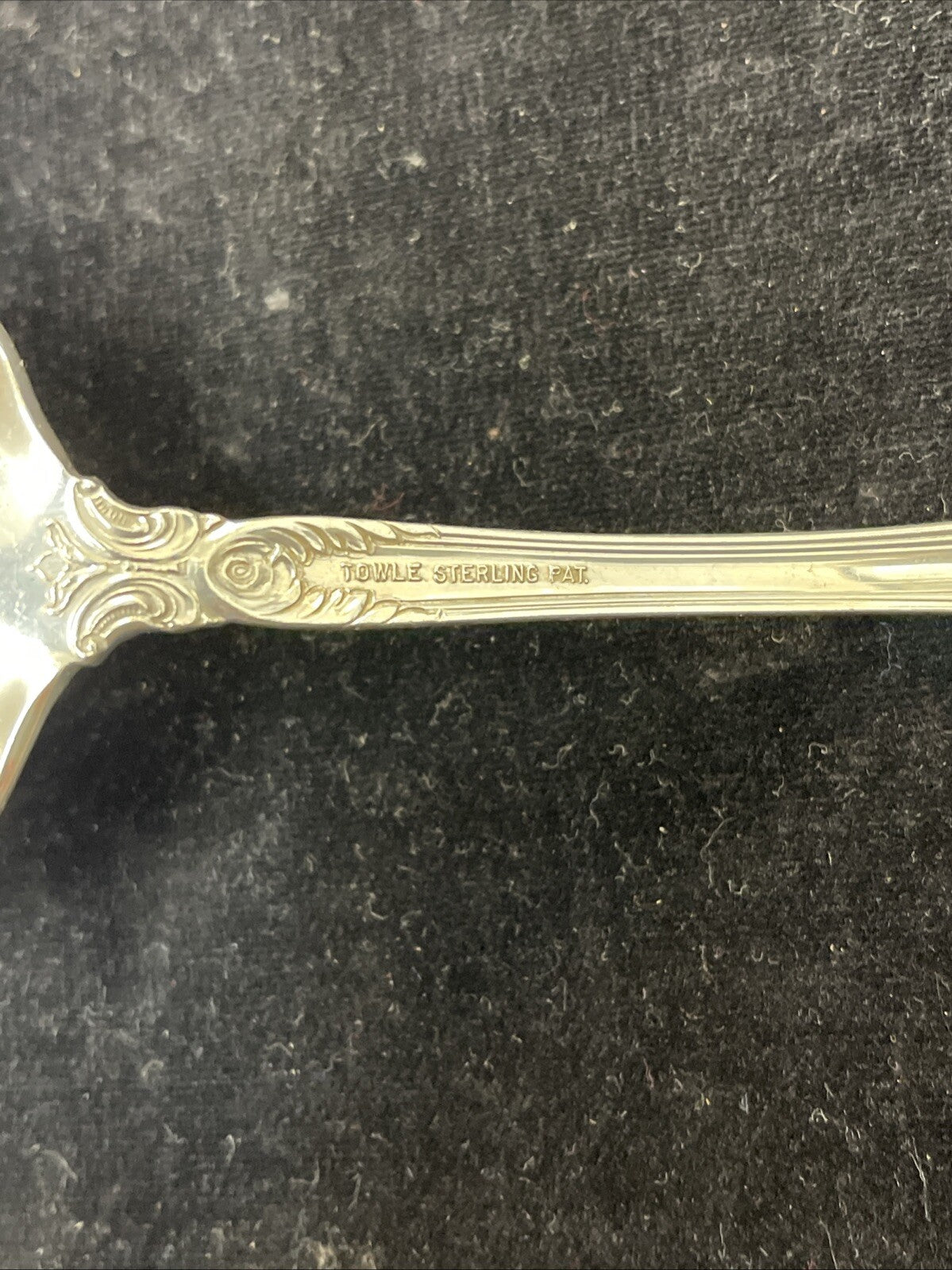 Old Master 1942 Sterling Silver Gravy Ladle by Towle 6 3/4 inches 57g