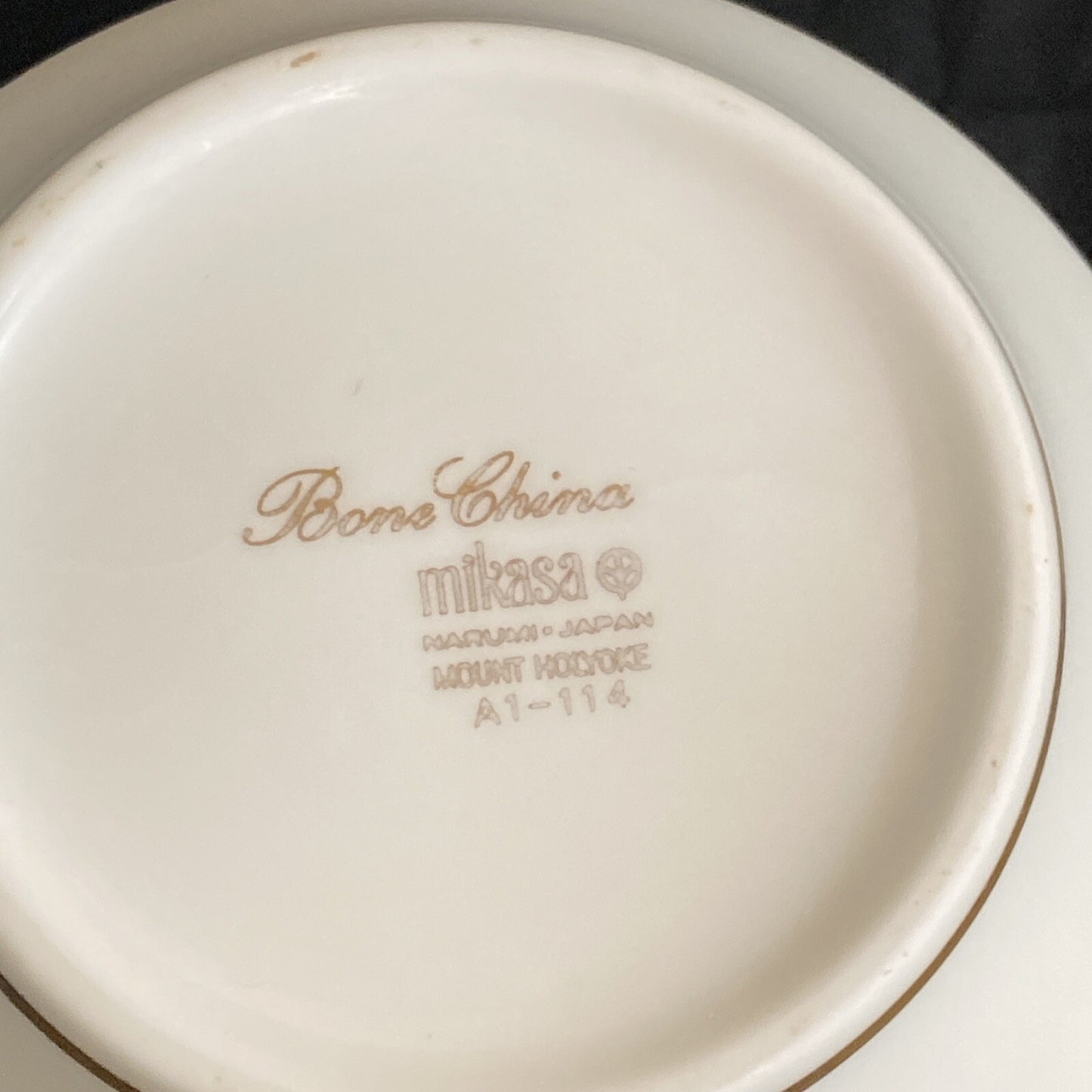 Mikasa Mount Holyoke Bone-China Creamer & Sugar Bowl Set