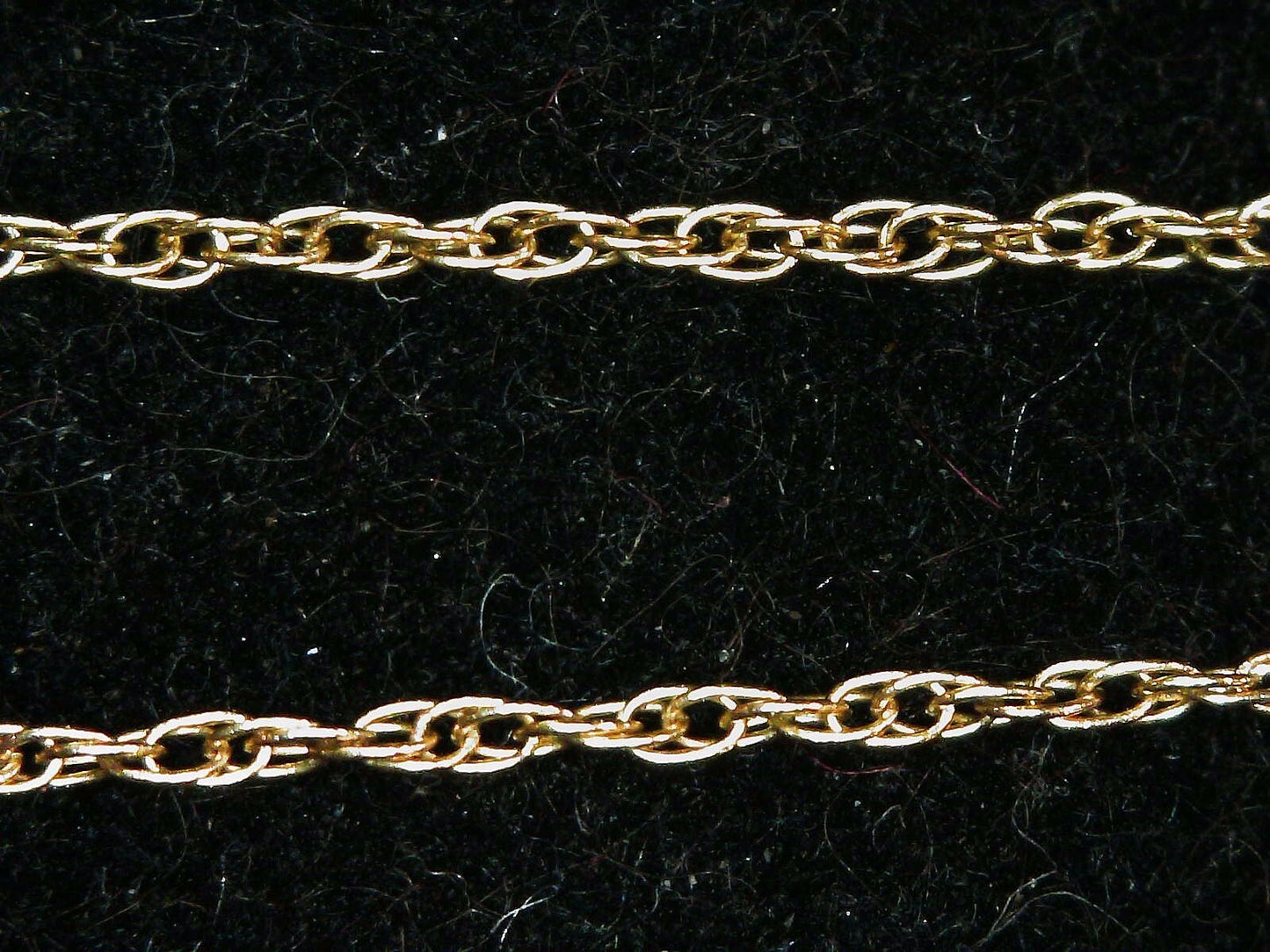 14K Yellow Gold 18.5" Chain .65g