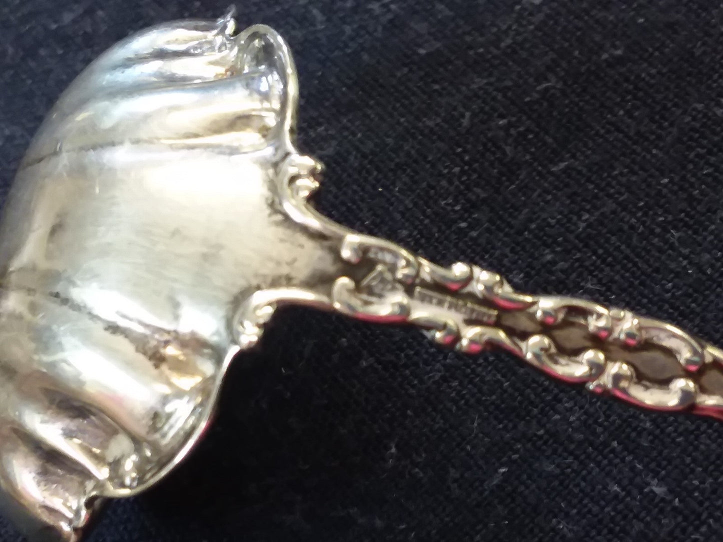 WATSON "ST. LOUIS" STERLING SILVER GRAVY / SAUCE  LADLE, c. 1903