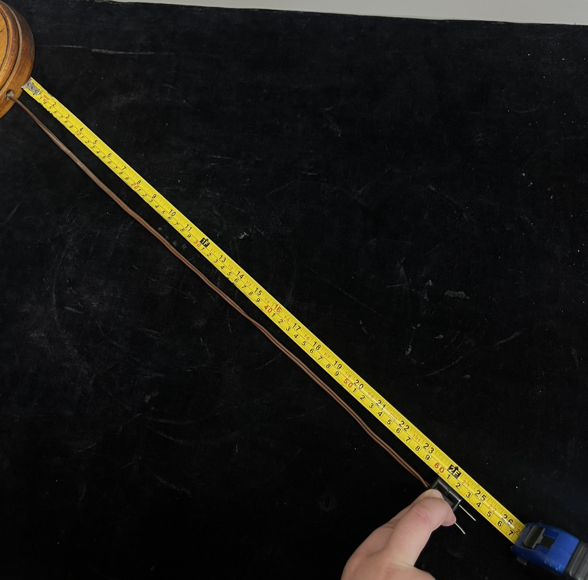 Solid Wood Carved German Table Lamp Karl Griesbaum Hobo Drunk Street