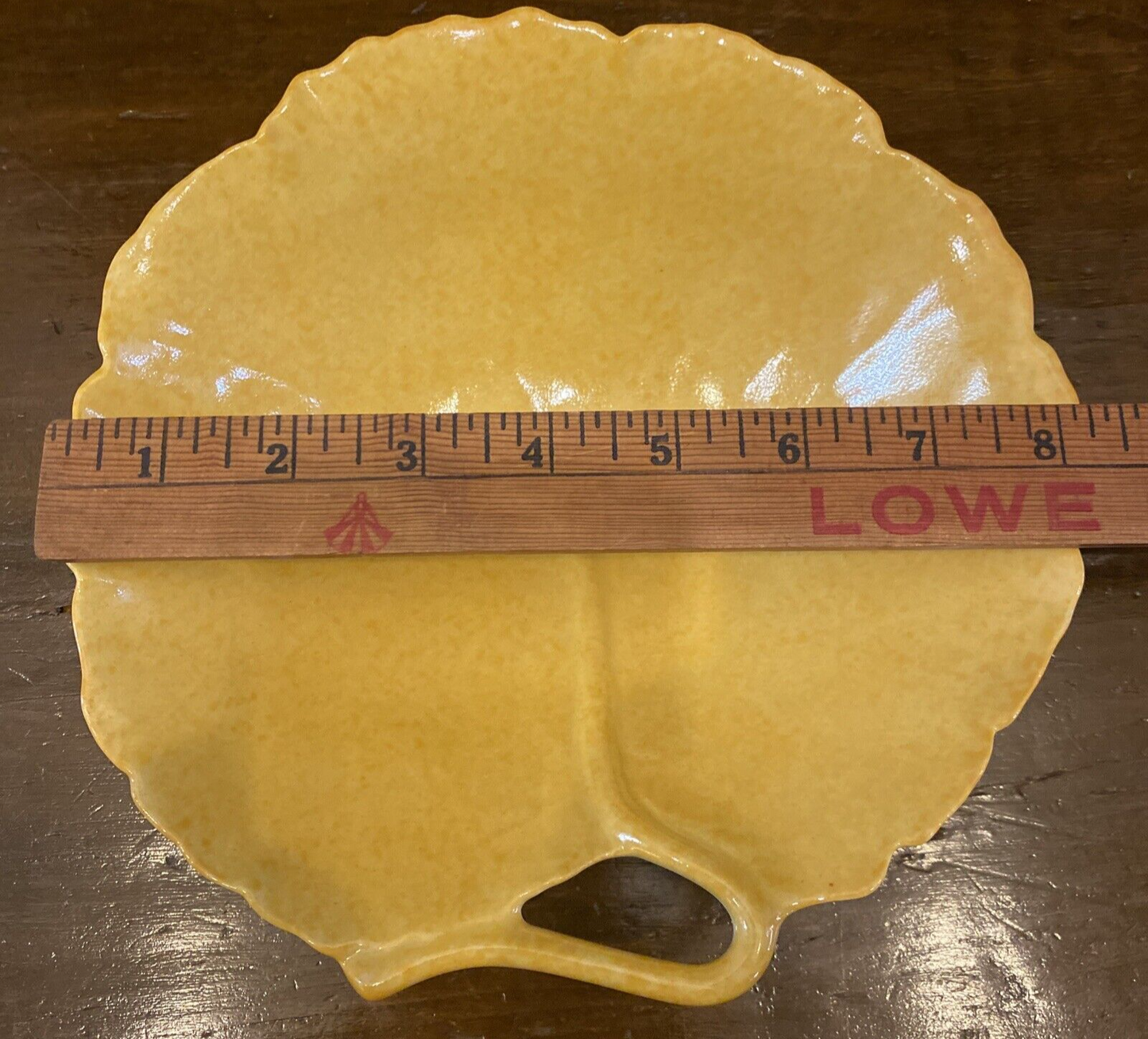 Laure Japy Porcelain Leaf Plate Bowl Set Of 6 Yellow Limoges France