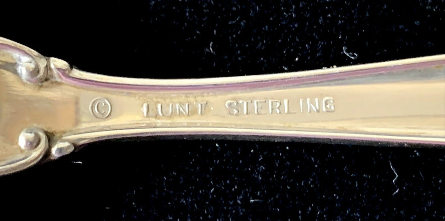 Mignonette by Lunt Sterling Silver  7.5" Dinner Fork  8 Avail 55.3g each