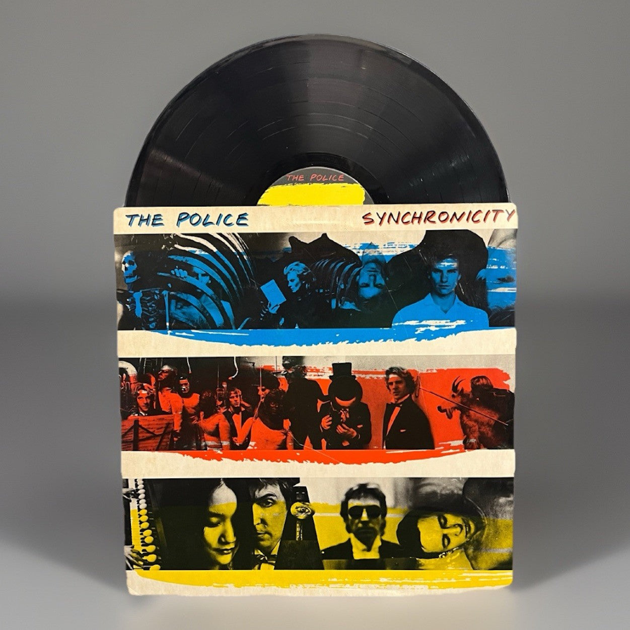 The Police Synchronicity 1983-MASTERDISK RL A&M SP-3735 Purple Translucent BRY