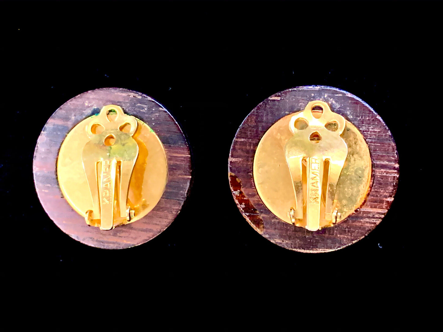 Vintage Kramer of New York Necklace and Clip Earrings Lion Coat Of Arms Heraldic