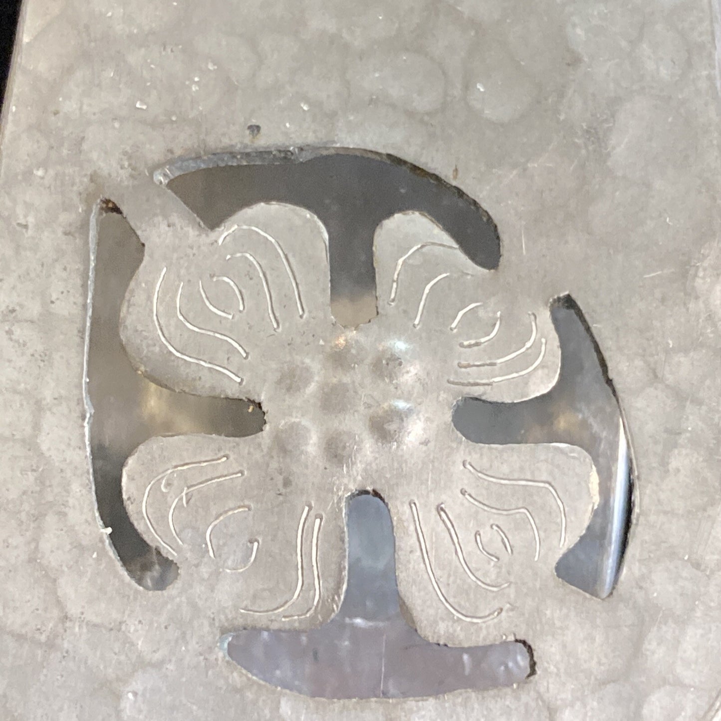 Riverwood Crafts Sylva N.C. Flower Money Clip