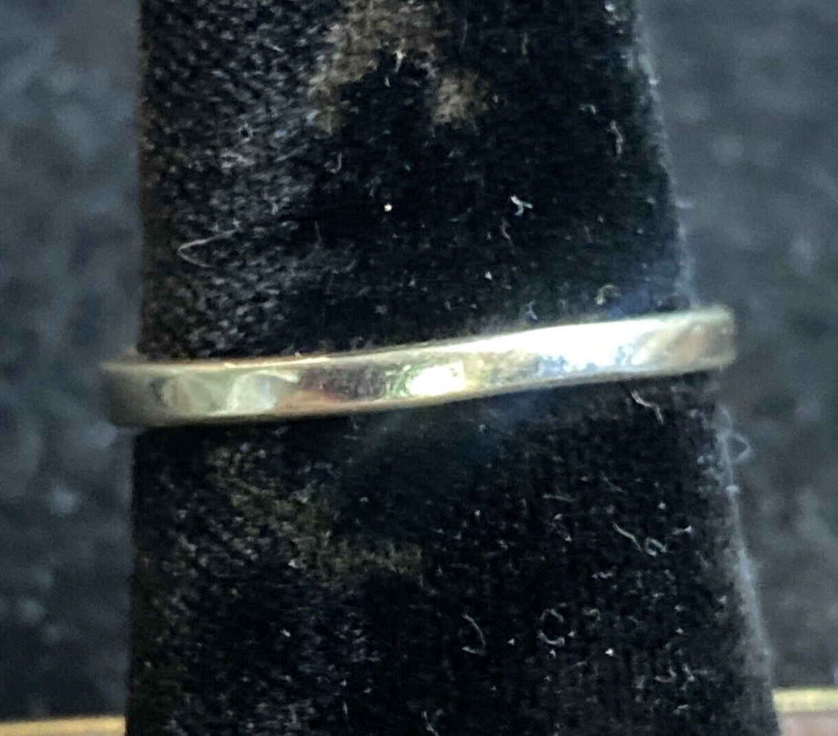 14k White Gold & Diamond Ring SZ 6.5 2.9g