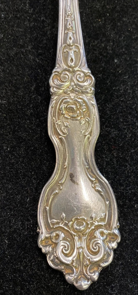 101.5g Wallace Sterling Silver La Reine 9" Casserole Berry Serving Spoon PC4