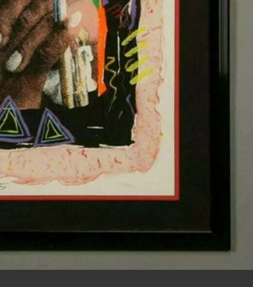 New Orleans Jazz Festival “POPS 1" Louis Armstrong Poster Signed Richard Thomas