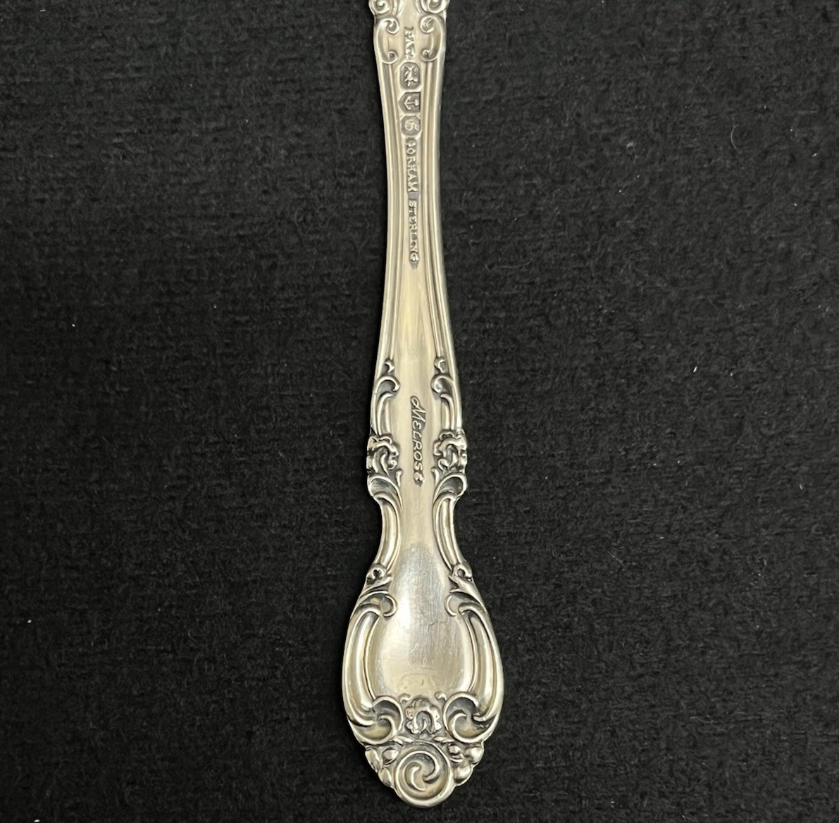 Melrose by Gorham 28.91g Sterling Silver Flat Handle Butter Spreader 5 3/4 in