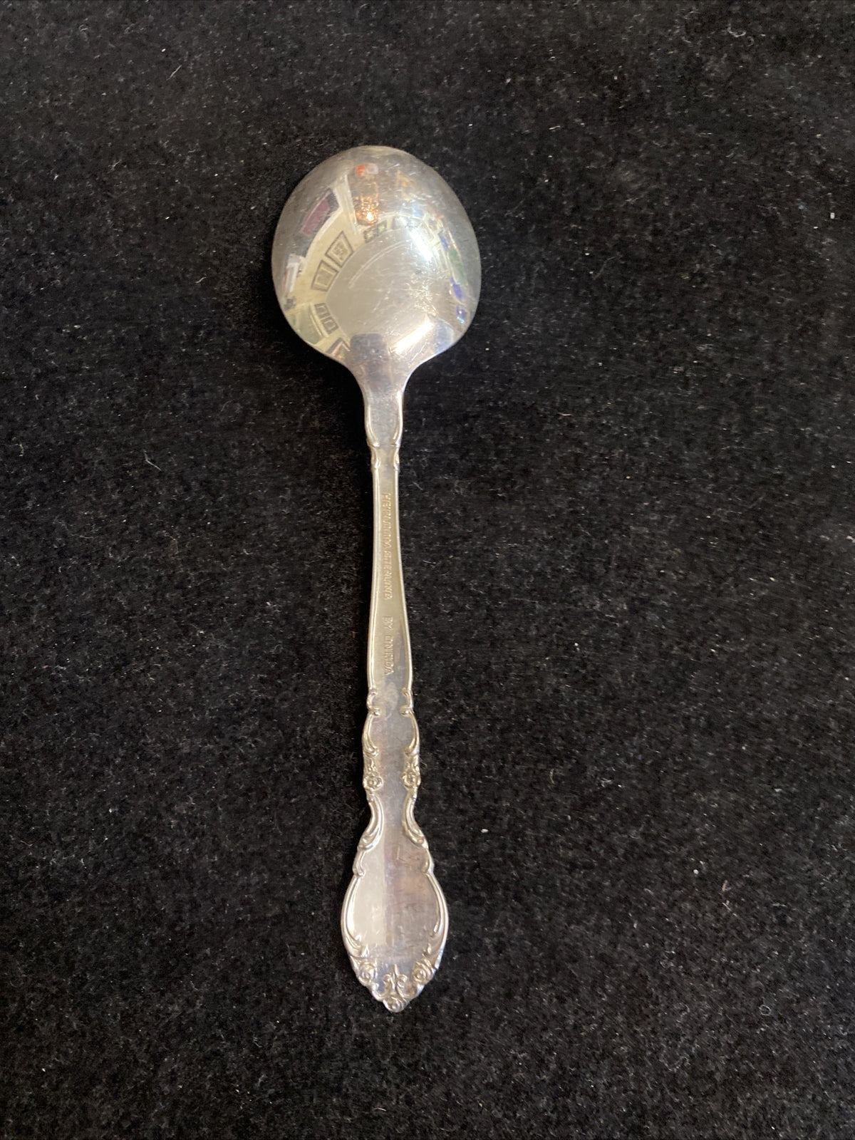 Sterling Heirloom Grandeur by Oneida 6 1/2" Dessert/Soup Spoon 37g 2 Avail