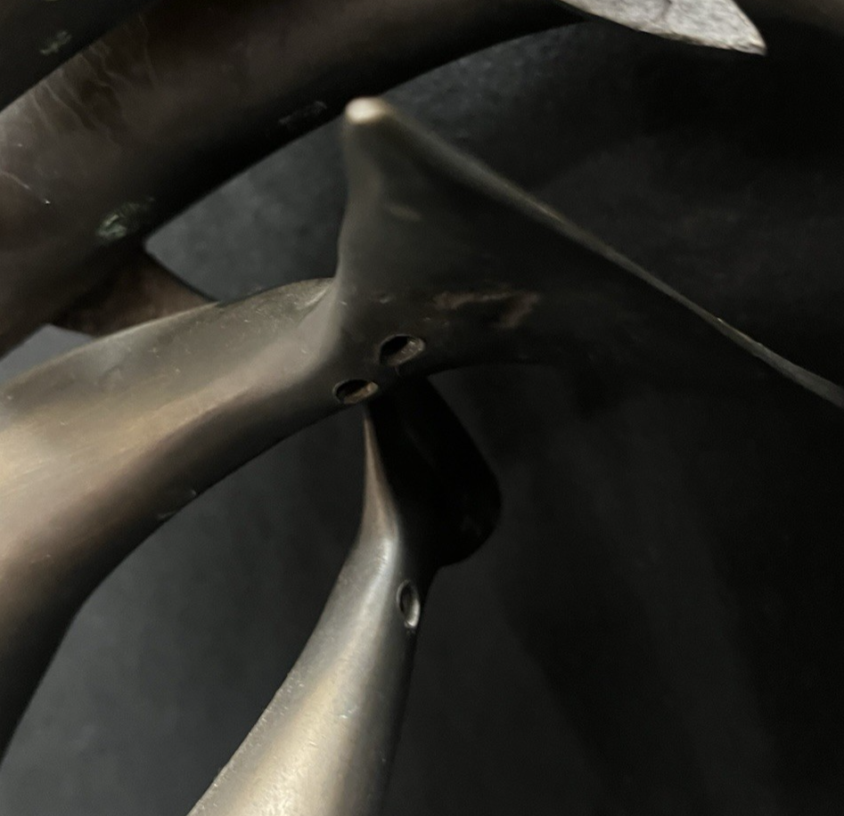 PB6 Bronze School of Dolphins Ocean Scene Statue w/ Wood Base 19"x 23"