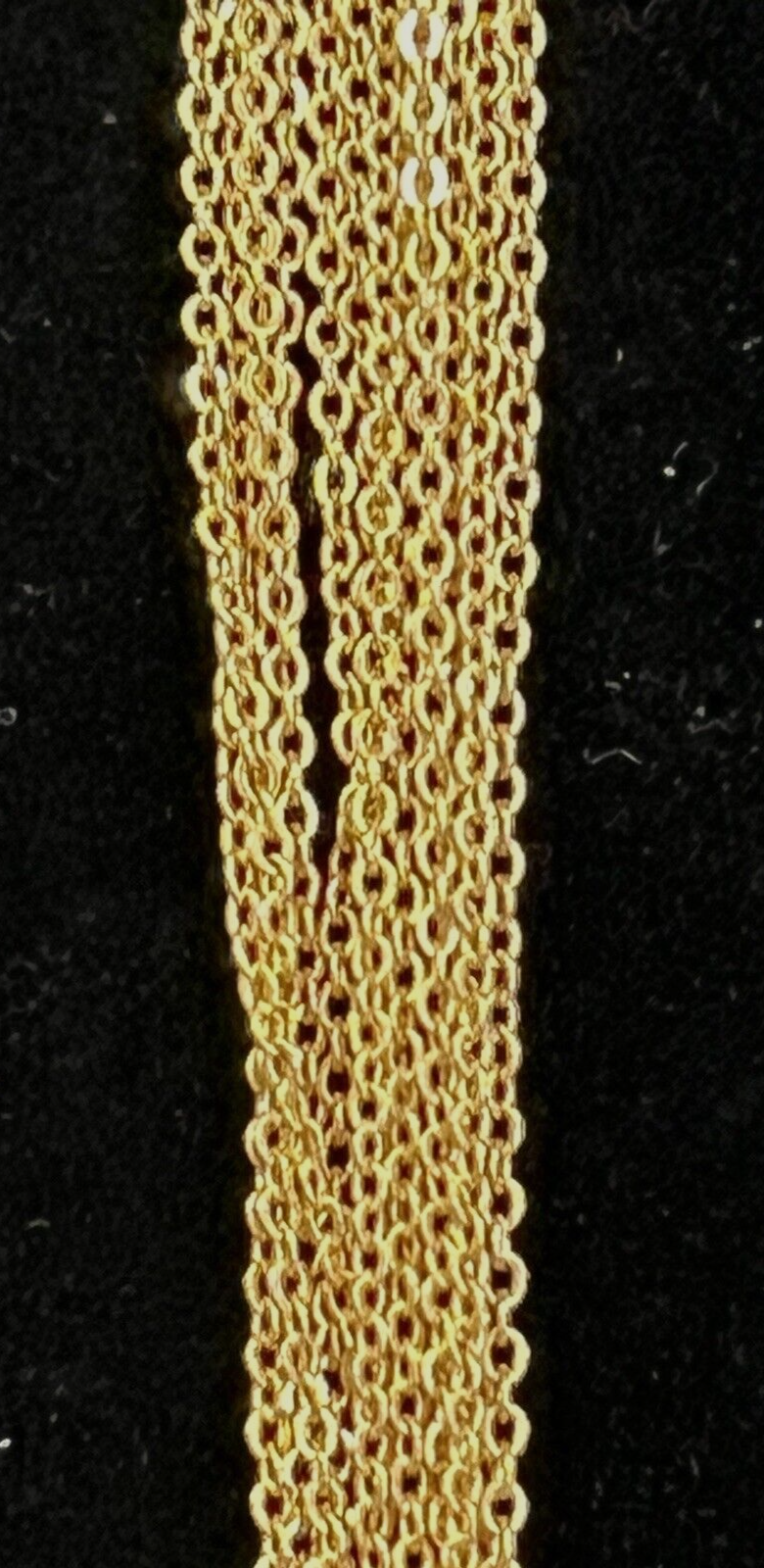 Vintage Necklace, Multi Strand, Faux Pearls with Rhinestones, PARK LANE