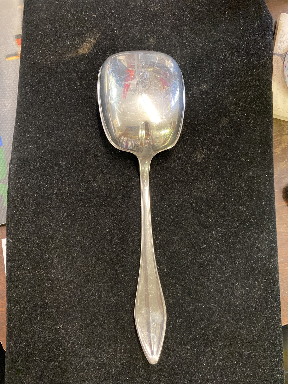 Towle Sterling "Mary Chilton" Pattern Solid Salad Serving Set  Fork & Spoon  PC1