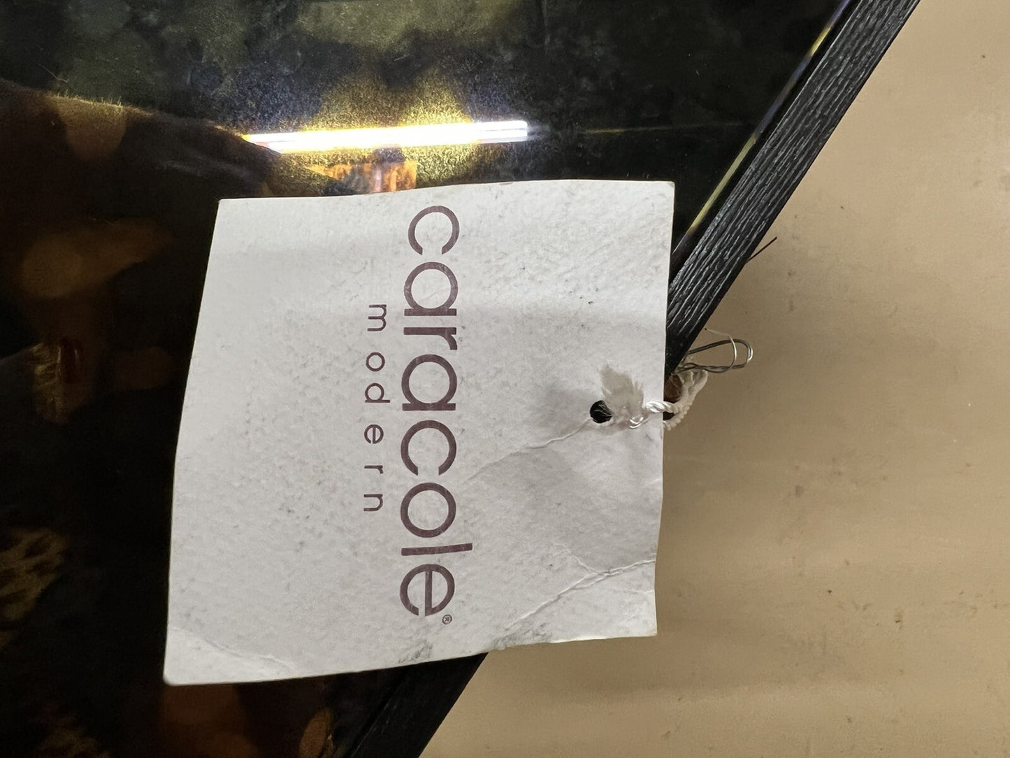 New Caracole Modern Remix Tall Bushing Cocktail Table NWT