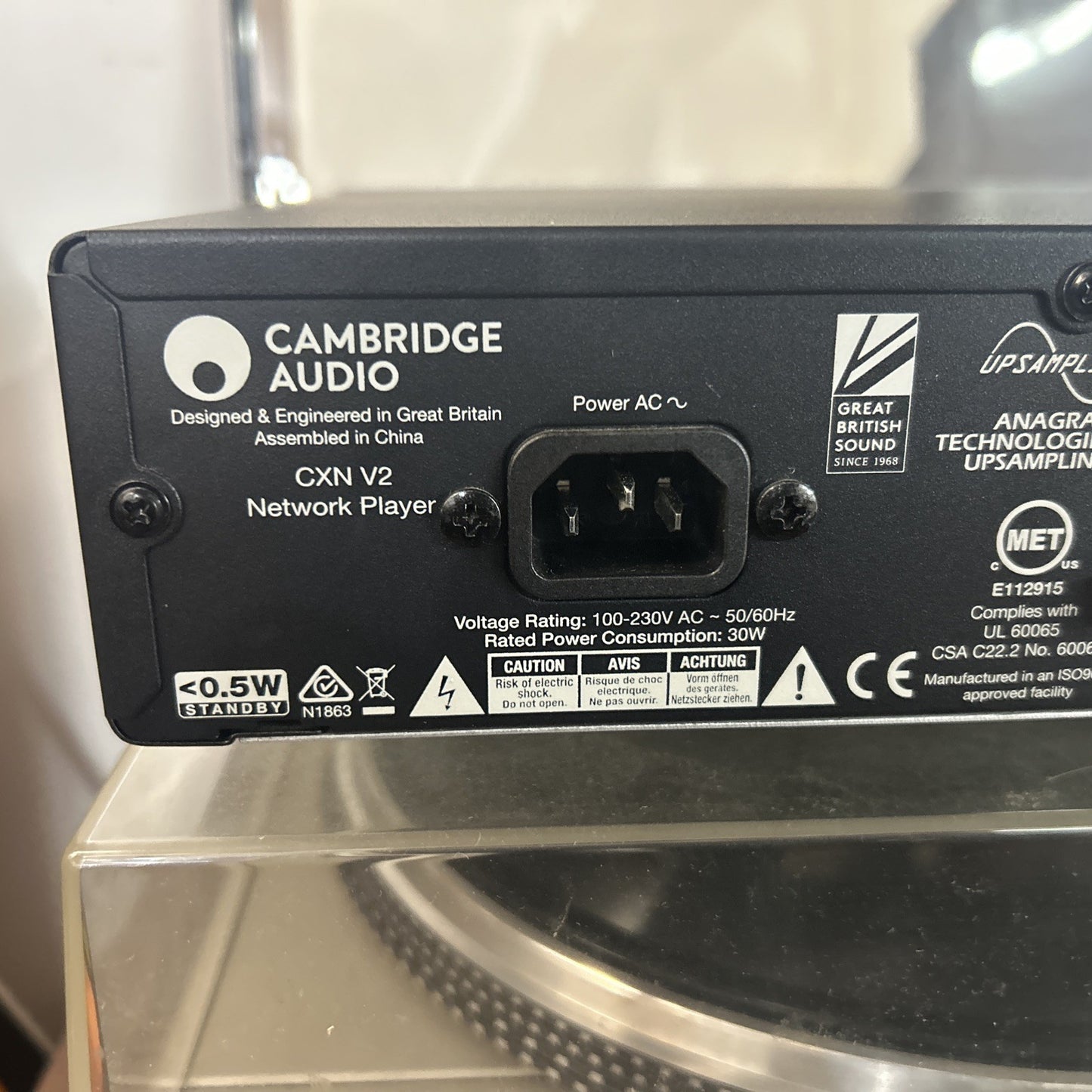 Cambridge Audio CXN V2 Series 2 Network Streamer Player Airplay Tidal