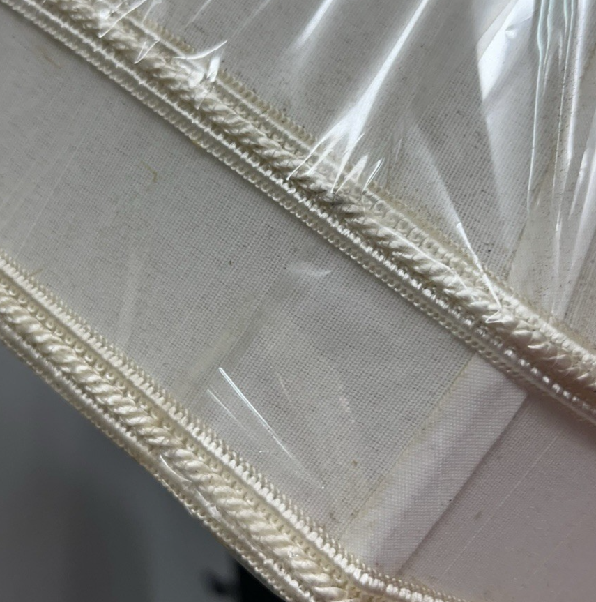 Vintage Capodimonte Porcelain Pierced Black & Gold Floral Lamp w/ Shade 26"