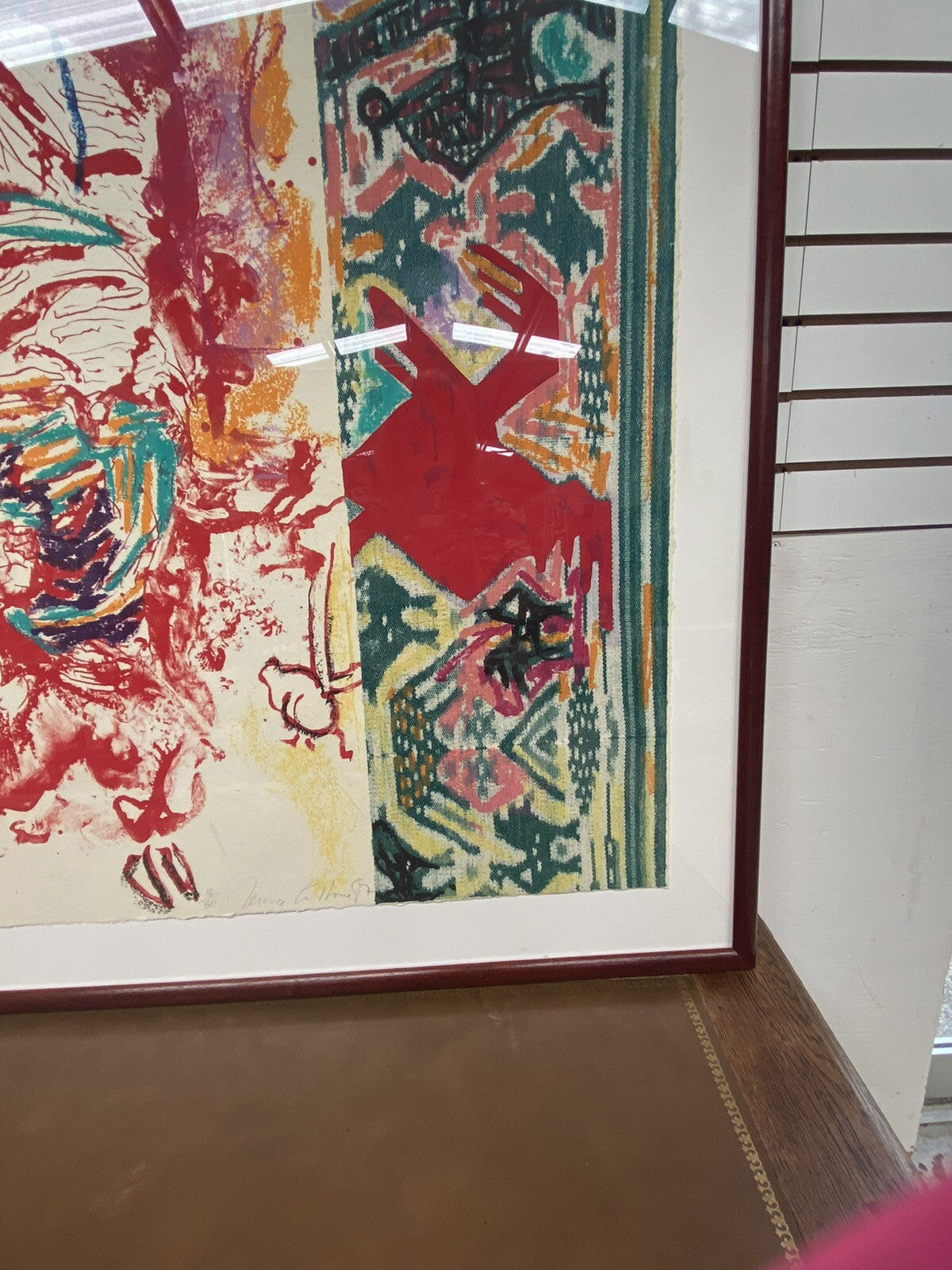 Terrence La Noue “Dreams of Gods" Lithograph 1987 Signed