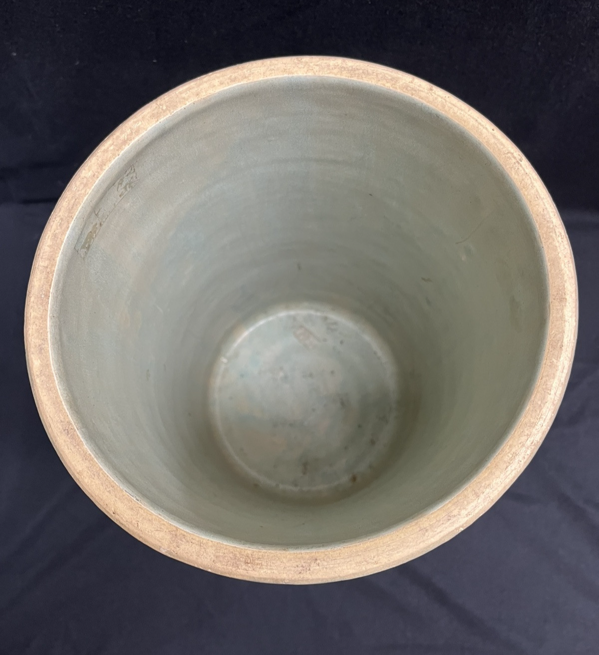 Vintage Robinson Ransbottom Pottery Dogwood Umbrella Stand Holder 18"