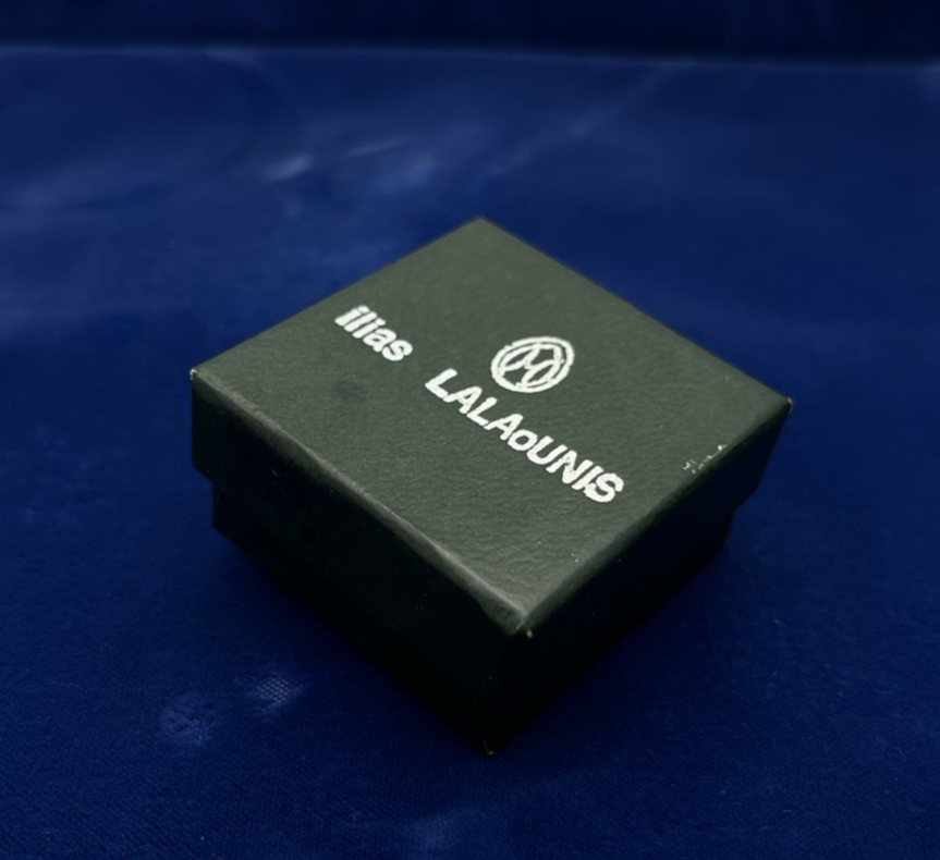 1987 Ilias Lalaounis Sterling Silver Sailing Ship Pendant w/ Original Box  6.2g