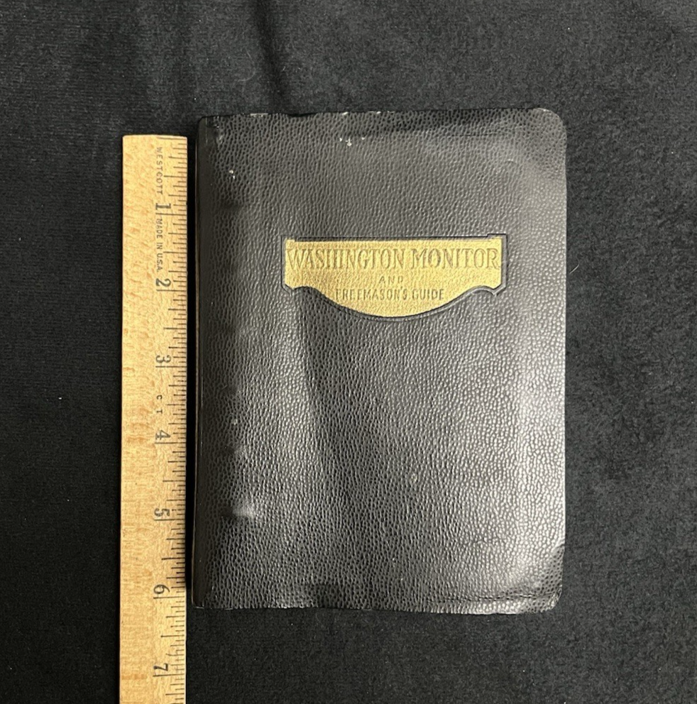 1976 Washington Monitor and Freemason’s Guide to the Symbolic Degrees 17th Ed.