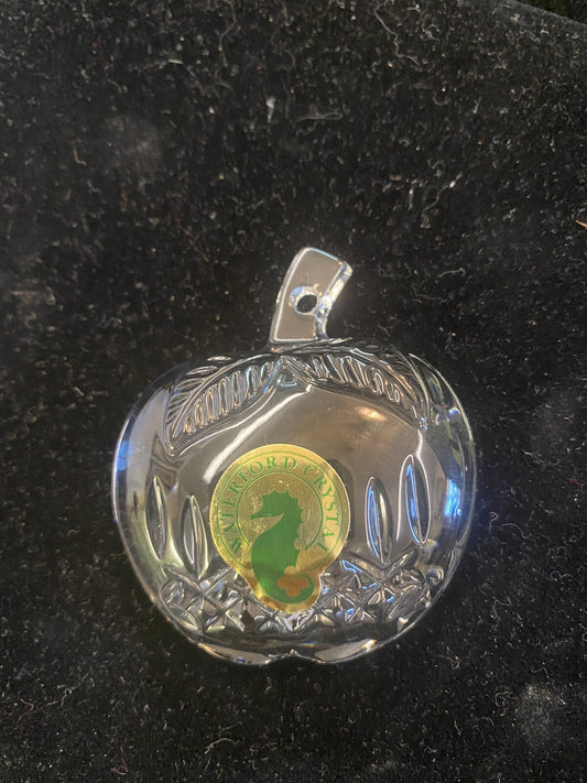 Waterford Crystal 2015 Annual Mini Apple Ornament # 40005063