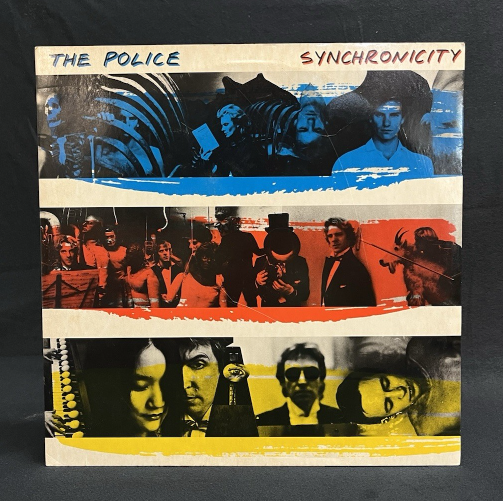 The Police Synchronicity 1983-MASTERDISK RL A&M SP-3735 Purple Translucent BRY