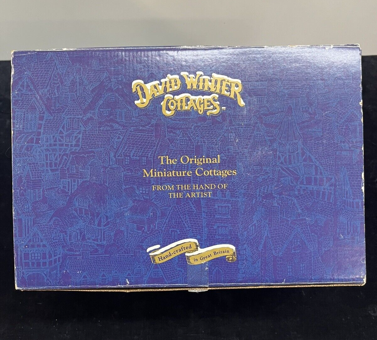 Vintage David Winter Cottage: "The Scrooge Family Home" Limited Edition 1993