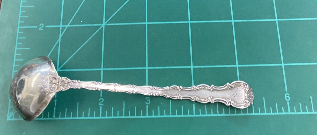 Gorham Solid Sterling Silver "Strasbourg" Pattern 5 1/4" Jelly Ladle 15.84G