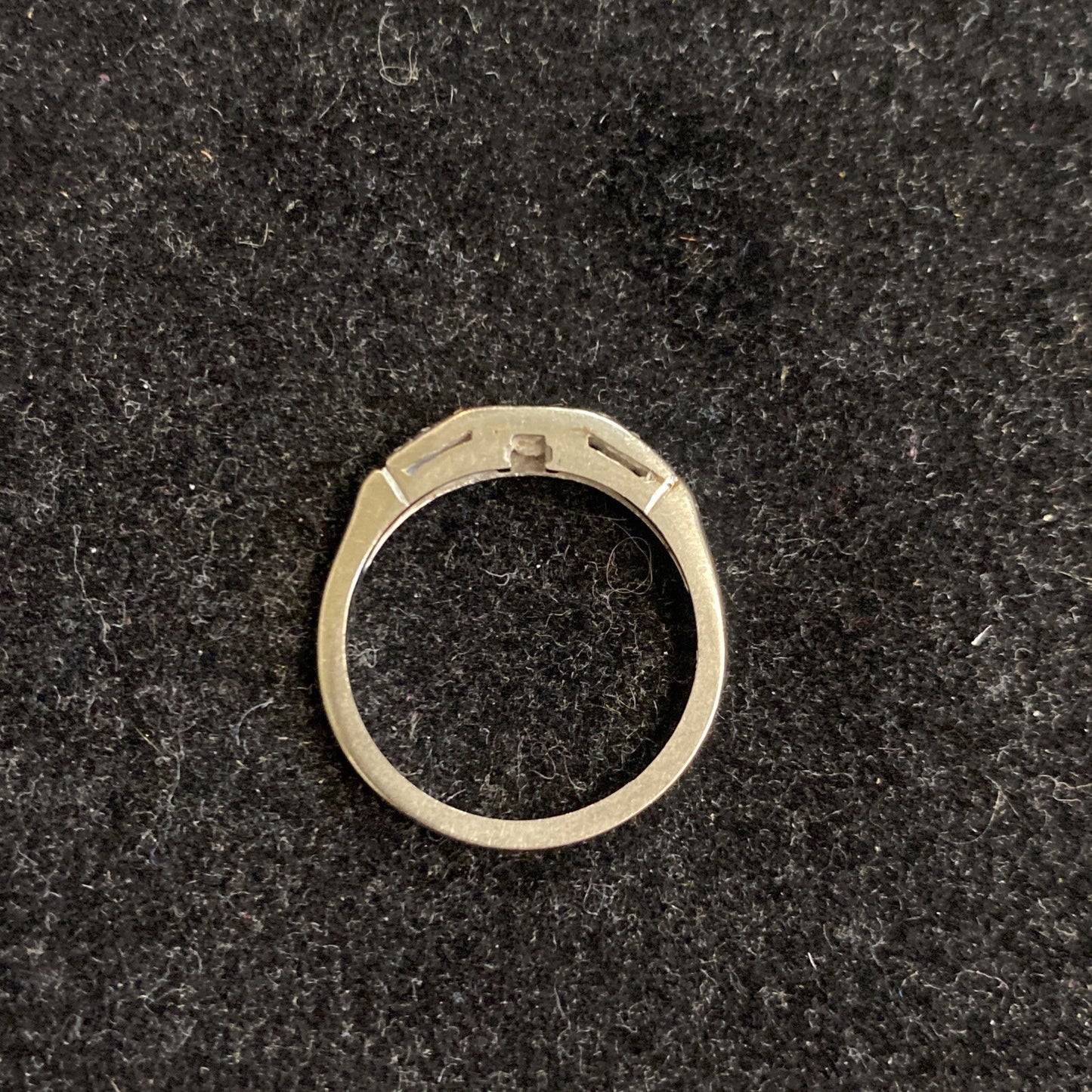 1.7g 14K NOCTURNE White Gold Diamond Ring Size 6