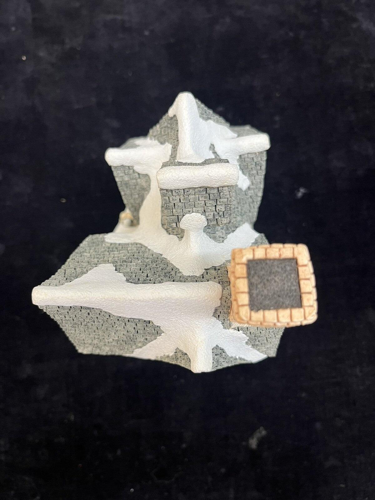 David Winter Cottages Scrooge's School John Hine Studios Christmas 1992 Box COA