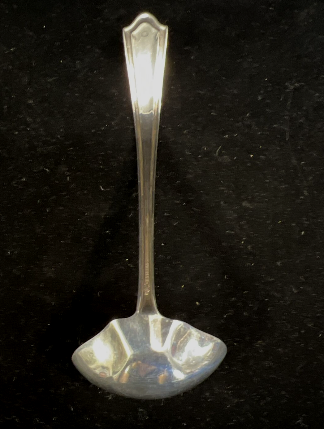 Manchester Mary Warren Sterling Silver Cream Ladle 5 1/4" 15g No Mono 1932