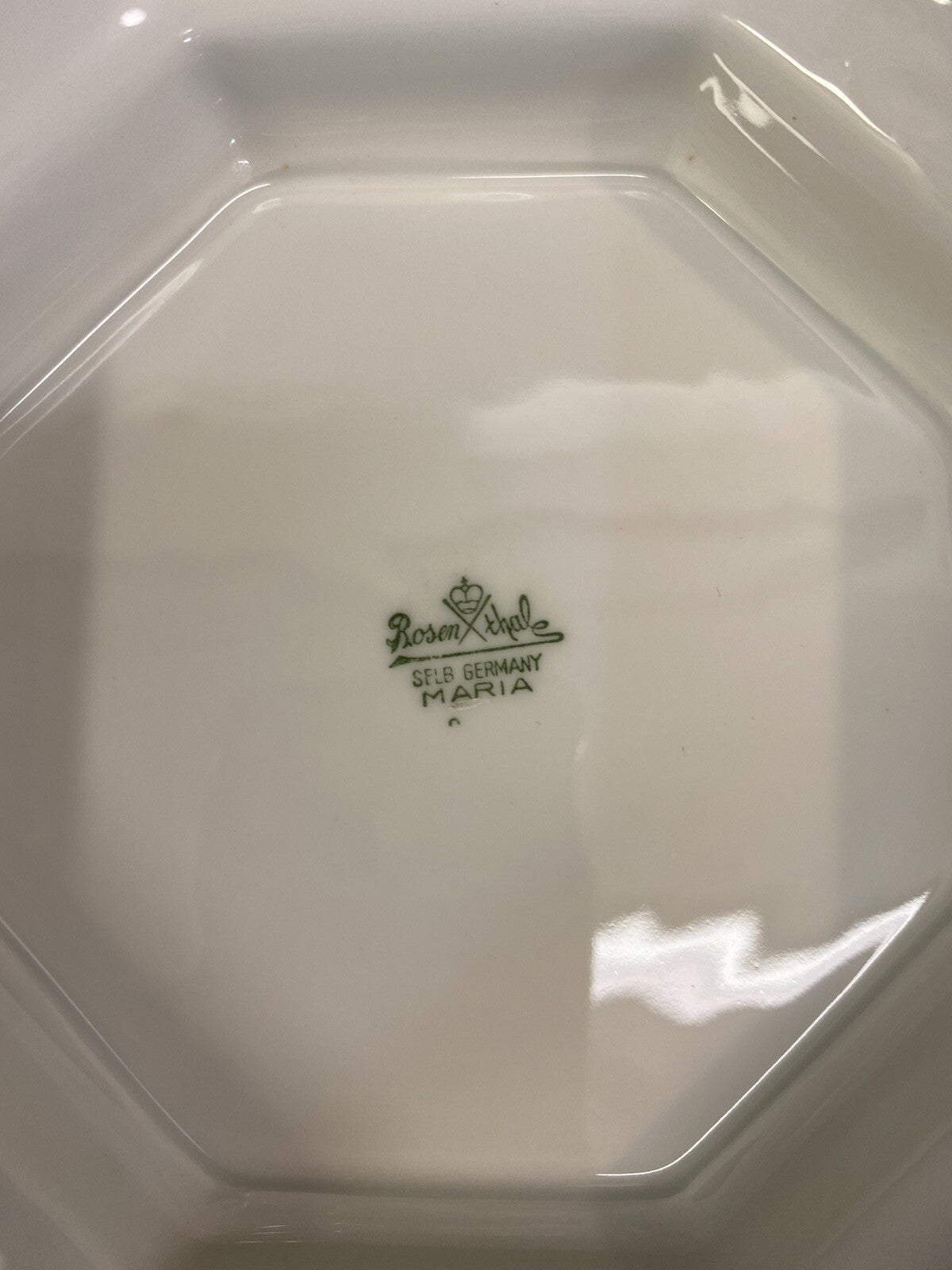 Vintage Rosenthal China Large Soup Tureen  Maria White  Classic Rose