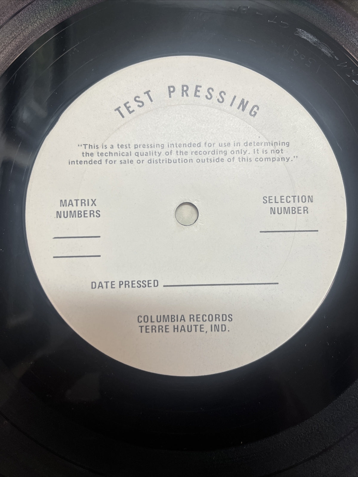 Test Pressing Rare! Statler Brothers Short Stories SRM-1-5001 15001 Terre Haute