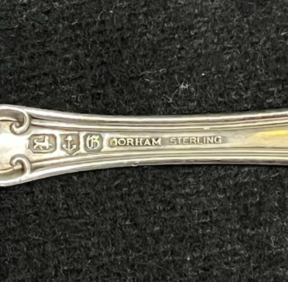 Melrose by Gorham 35.76g Sterling Silver Sugar Shell 6 1/8 in