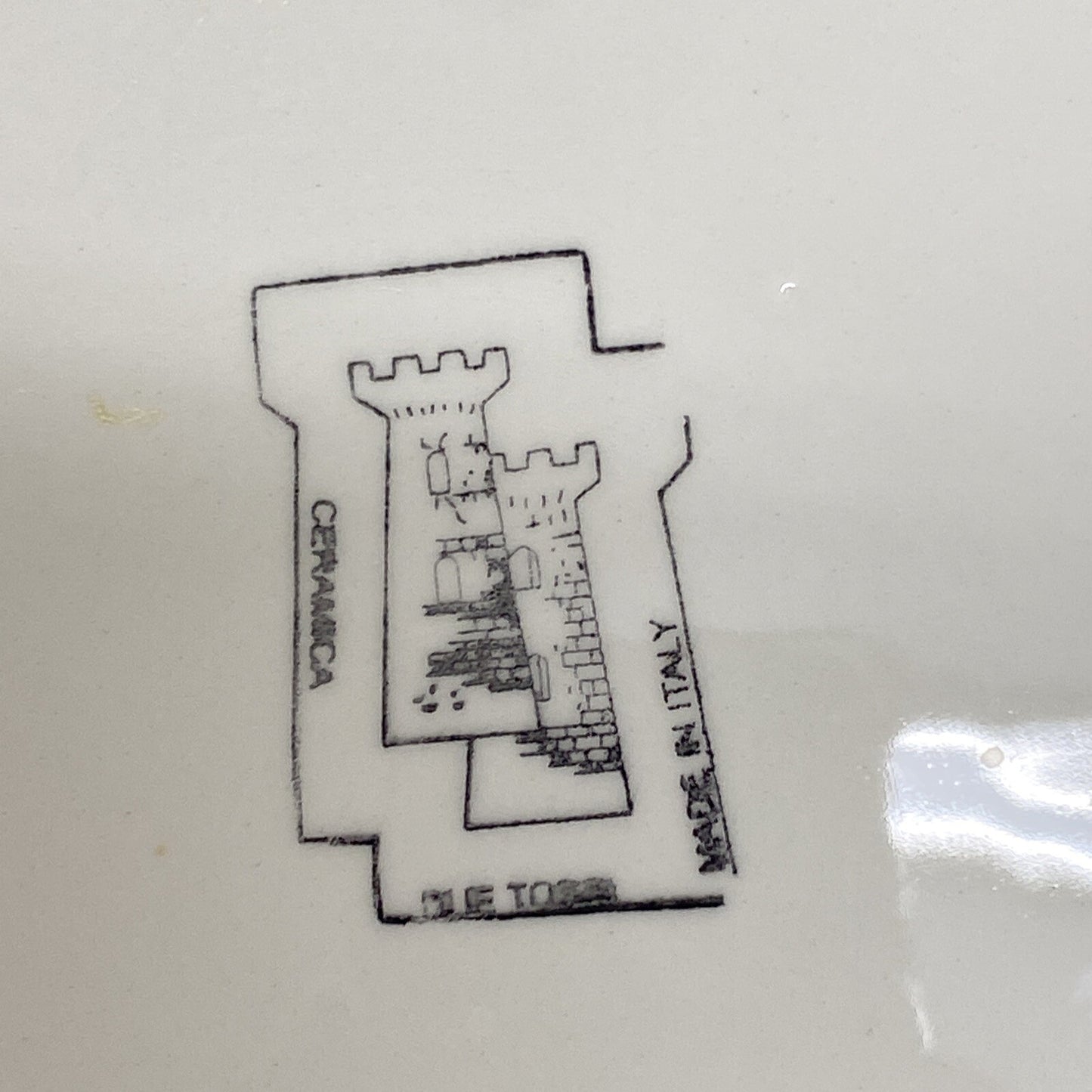 Ceramica Due Torri Italy 11 3/4" Dinner Plate KM19