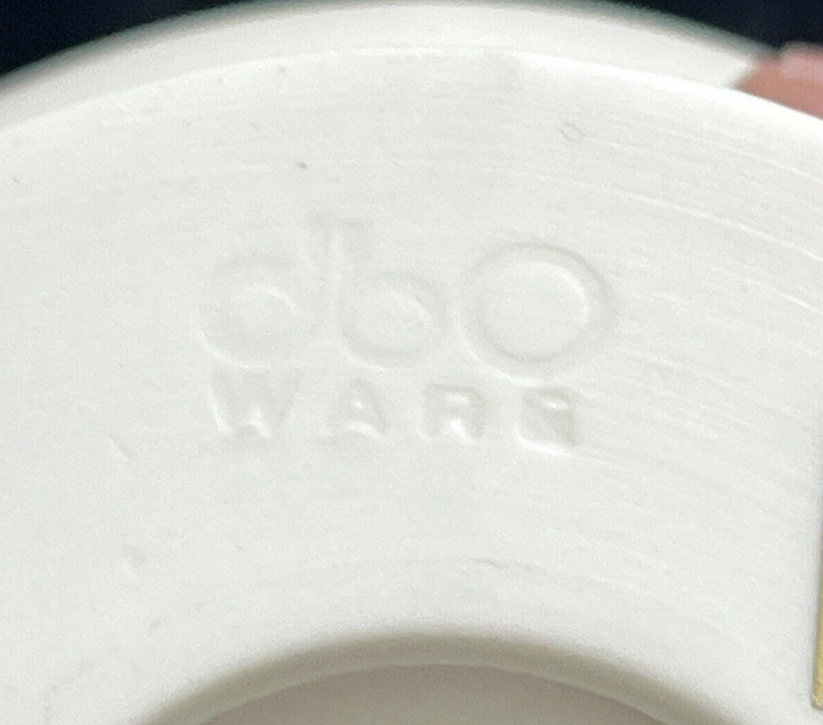 dbO Ware Raw Porcelain Pedestal Compote/Fruit Handmade in Peru 3.25 in